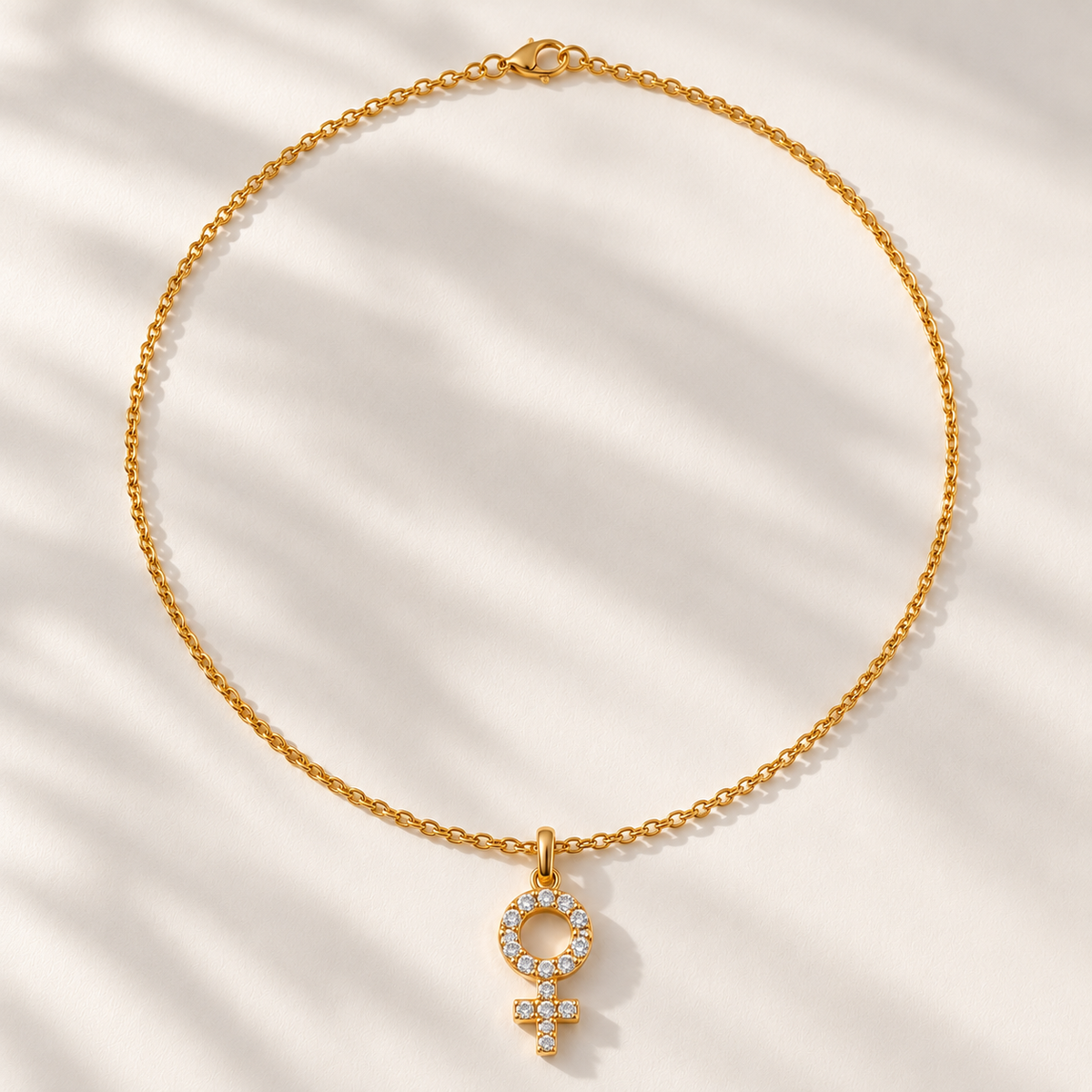 Venus necklace gold