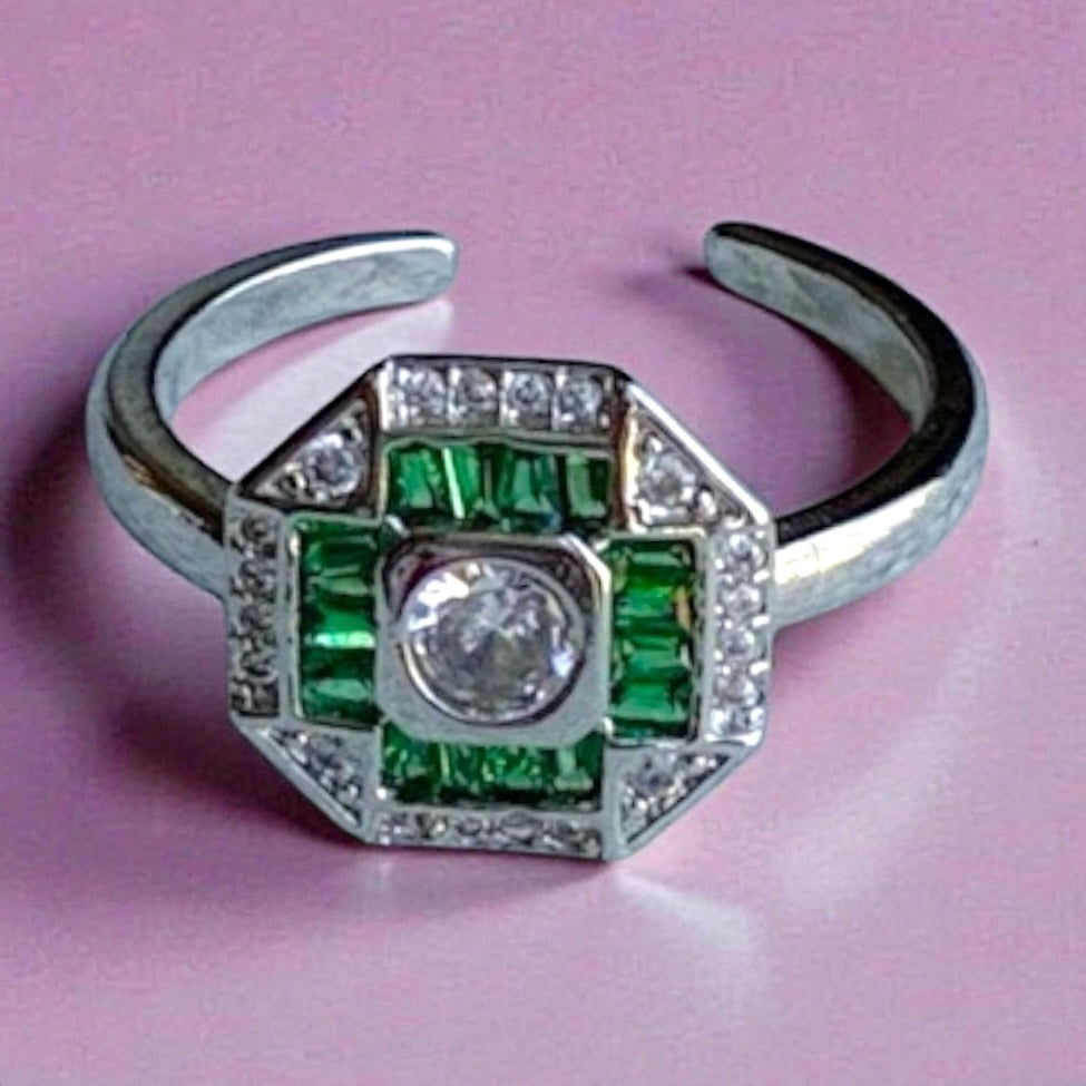 Aria grüner Ring