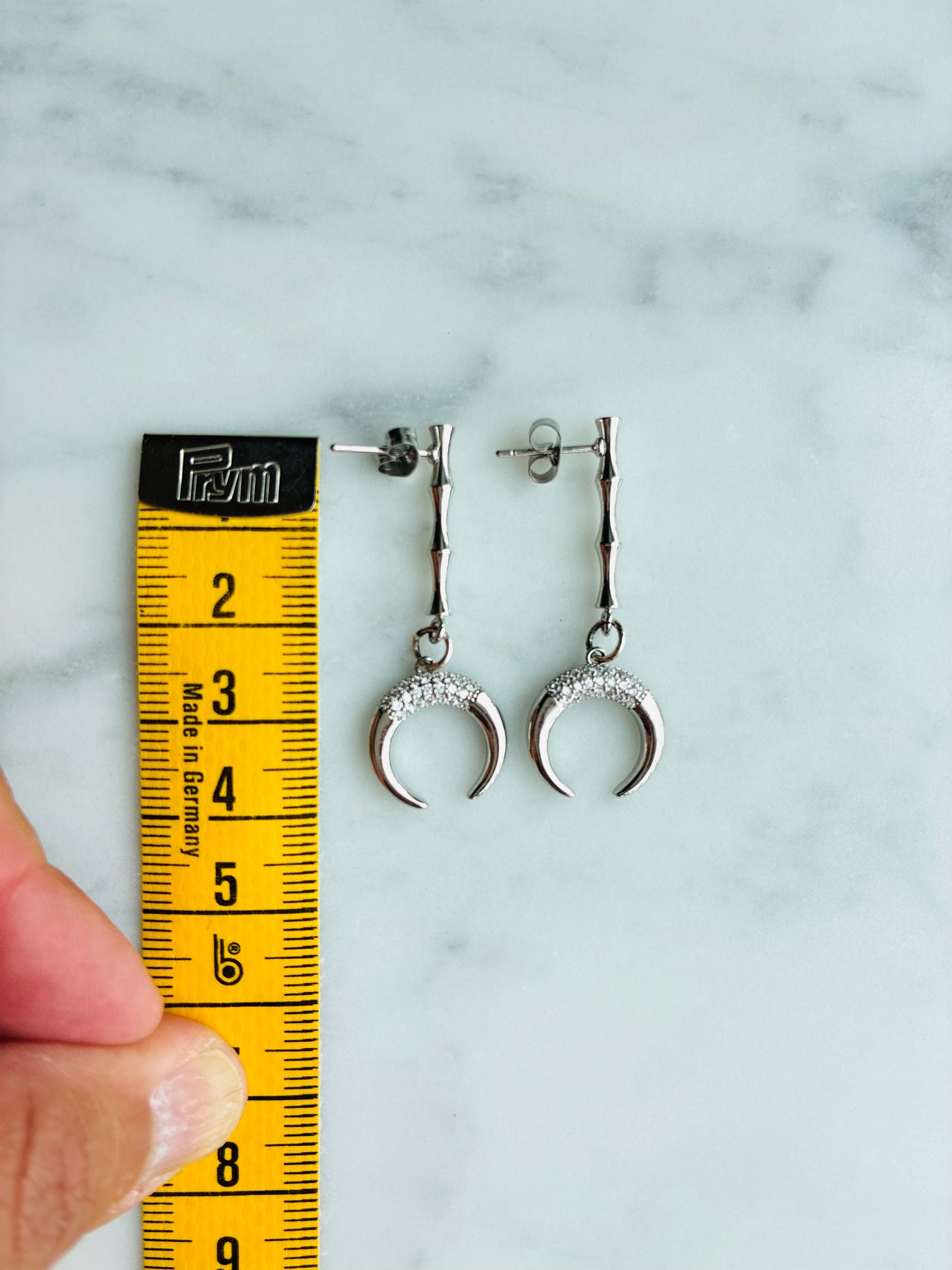 Silver bliss earrings