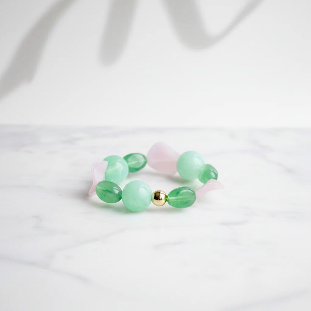 Fleur green bracelet