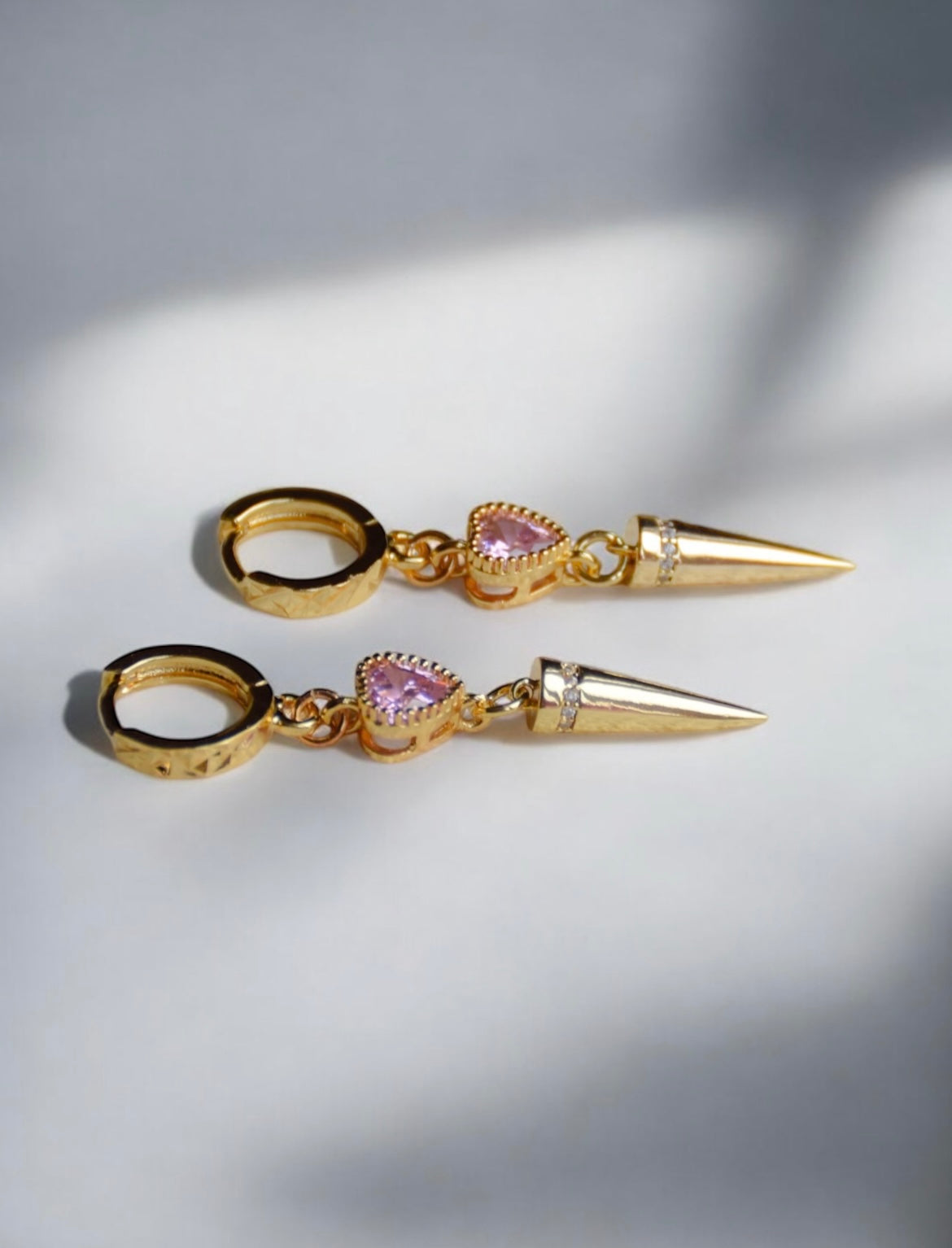 Zara pink earrings