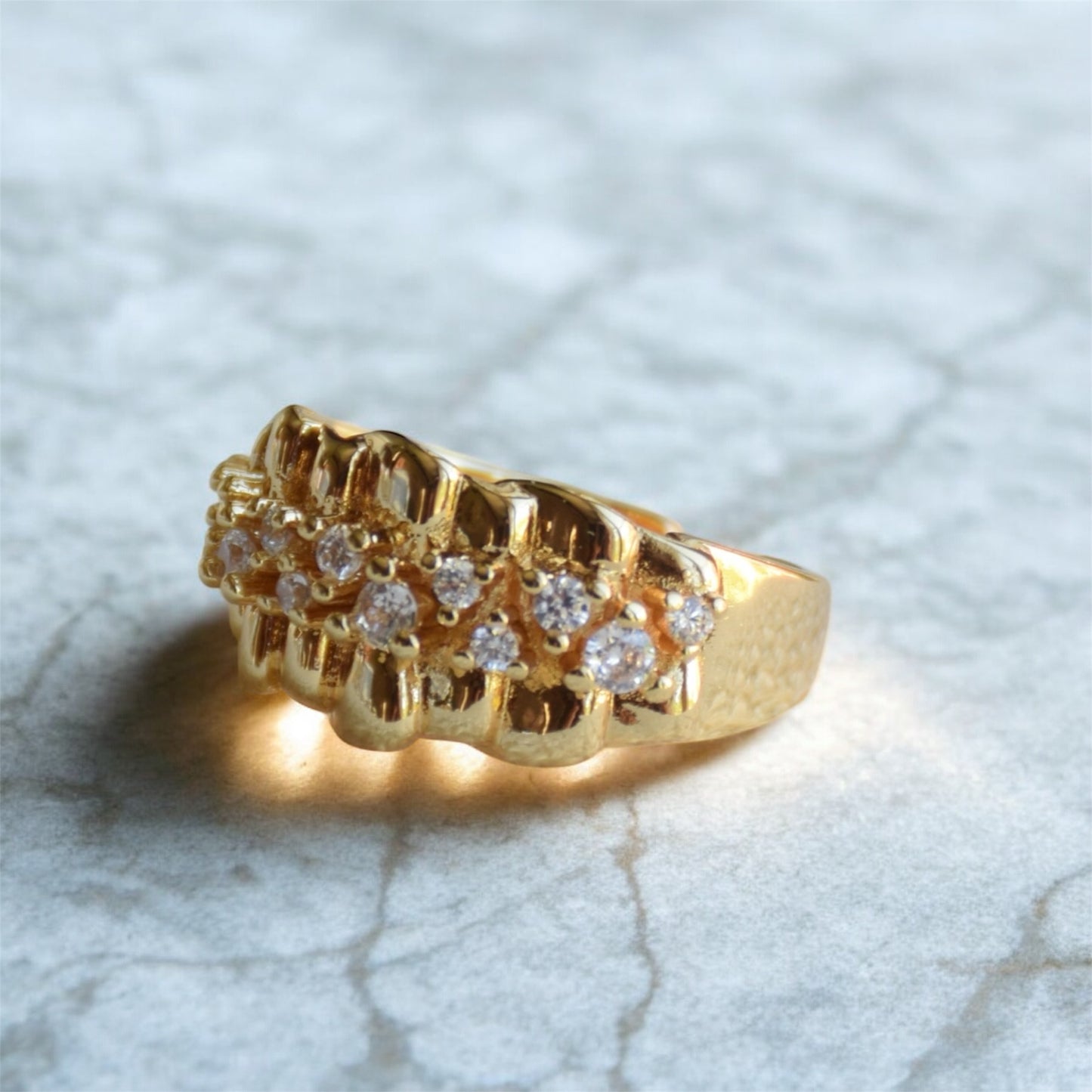 French gold ring