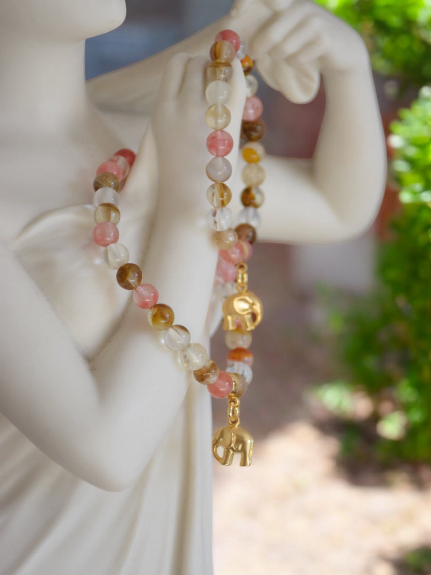 Märtha Mutter-Kind-Armband aus Quarz