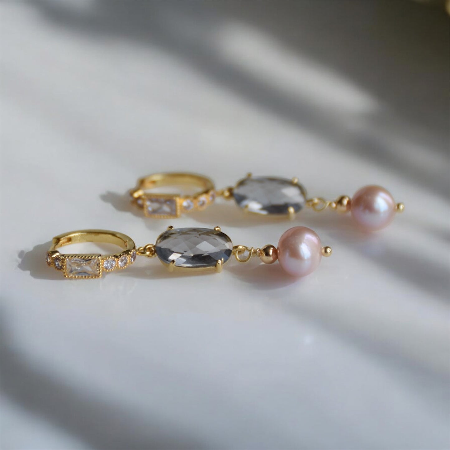 Amber earrings