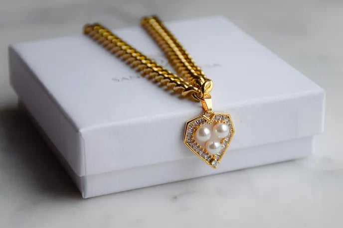 Ronja gold necklace