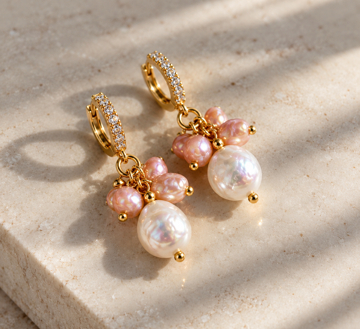 Louise pearl earrings