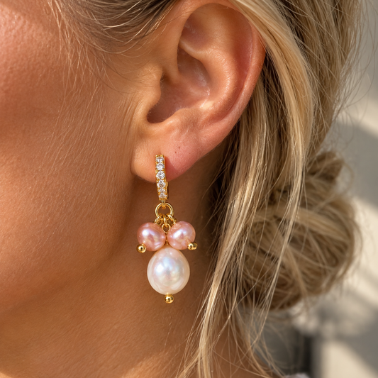 Louise pearl earrings