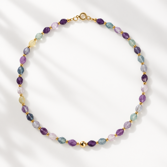 Fluorite necklace