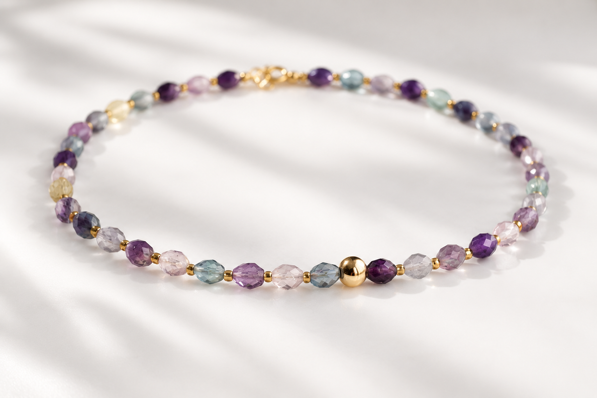 Fluorite necklace
