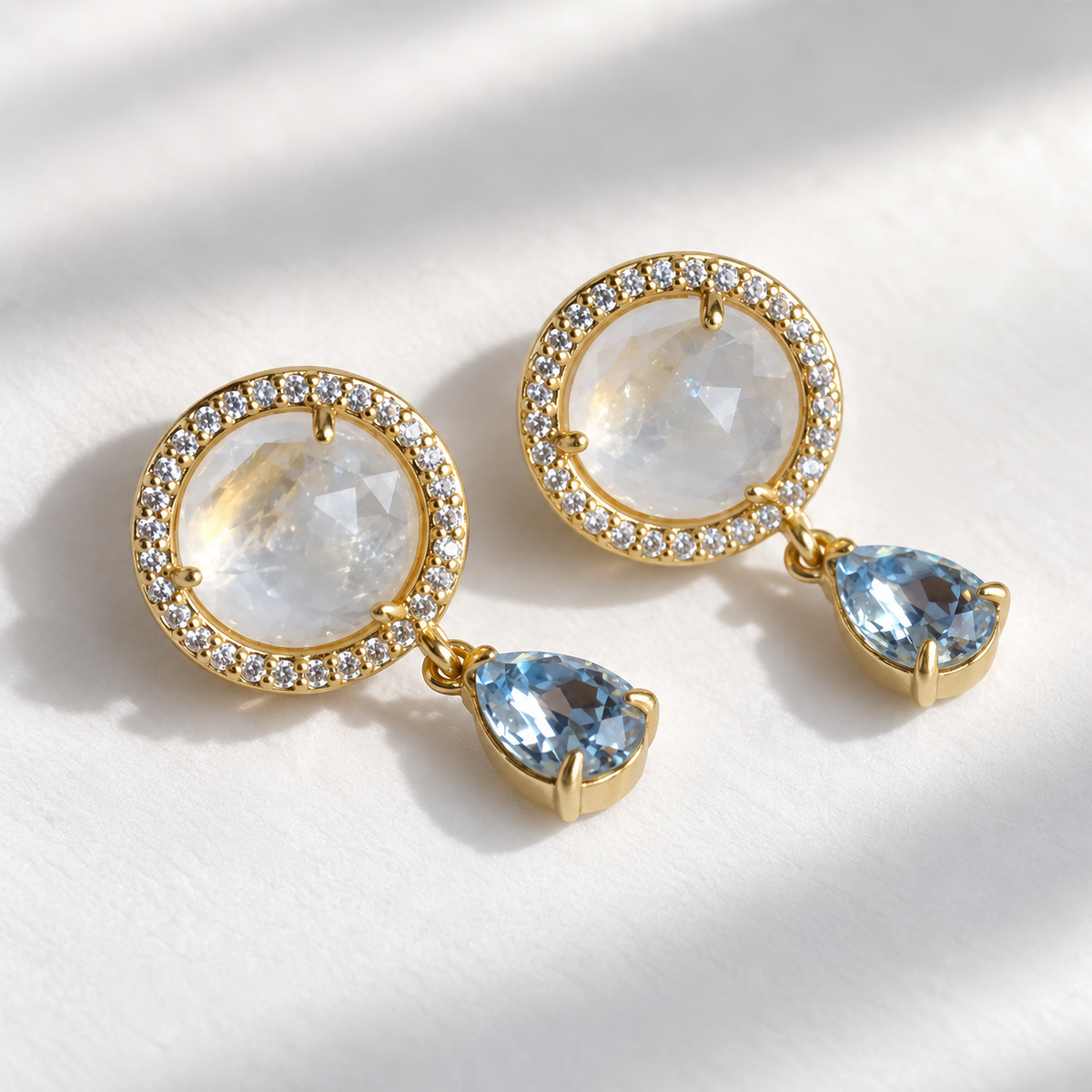 Emelie blue earrings