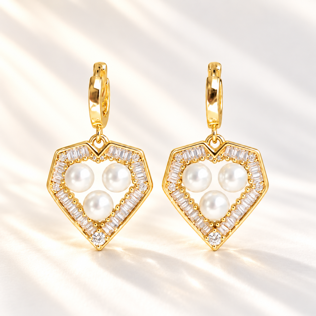 Ronja gold earrings