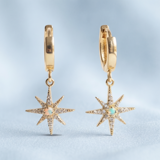 Perfect star mini earrings