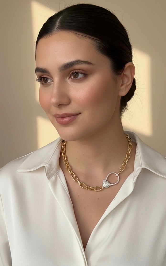 Perfect lock necklace