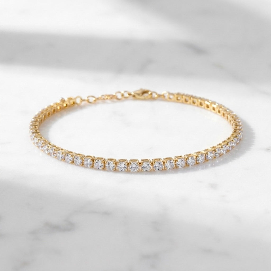 Perfect tennis bracelet