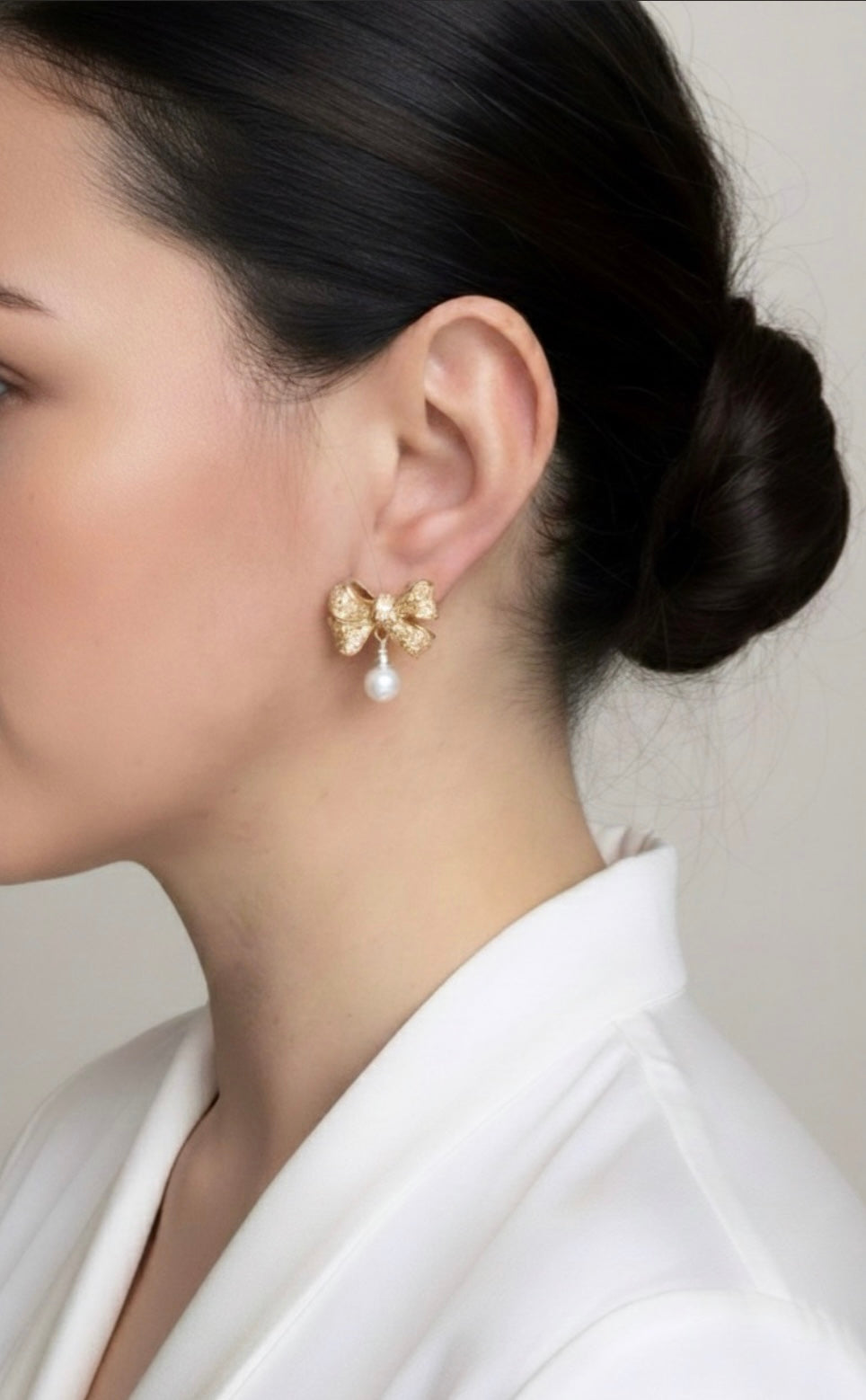 Stella gold earrings