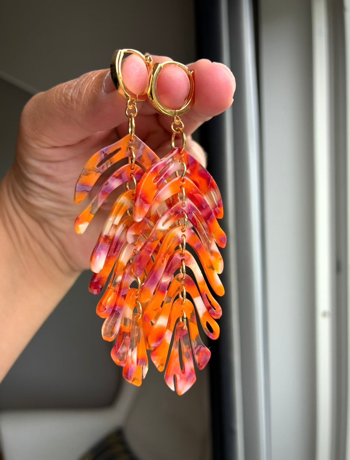 Tropical earrings