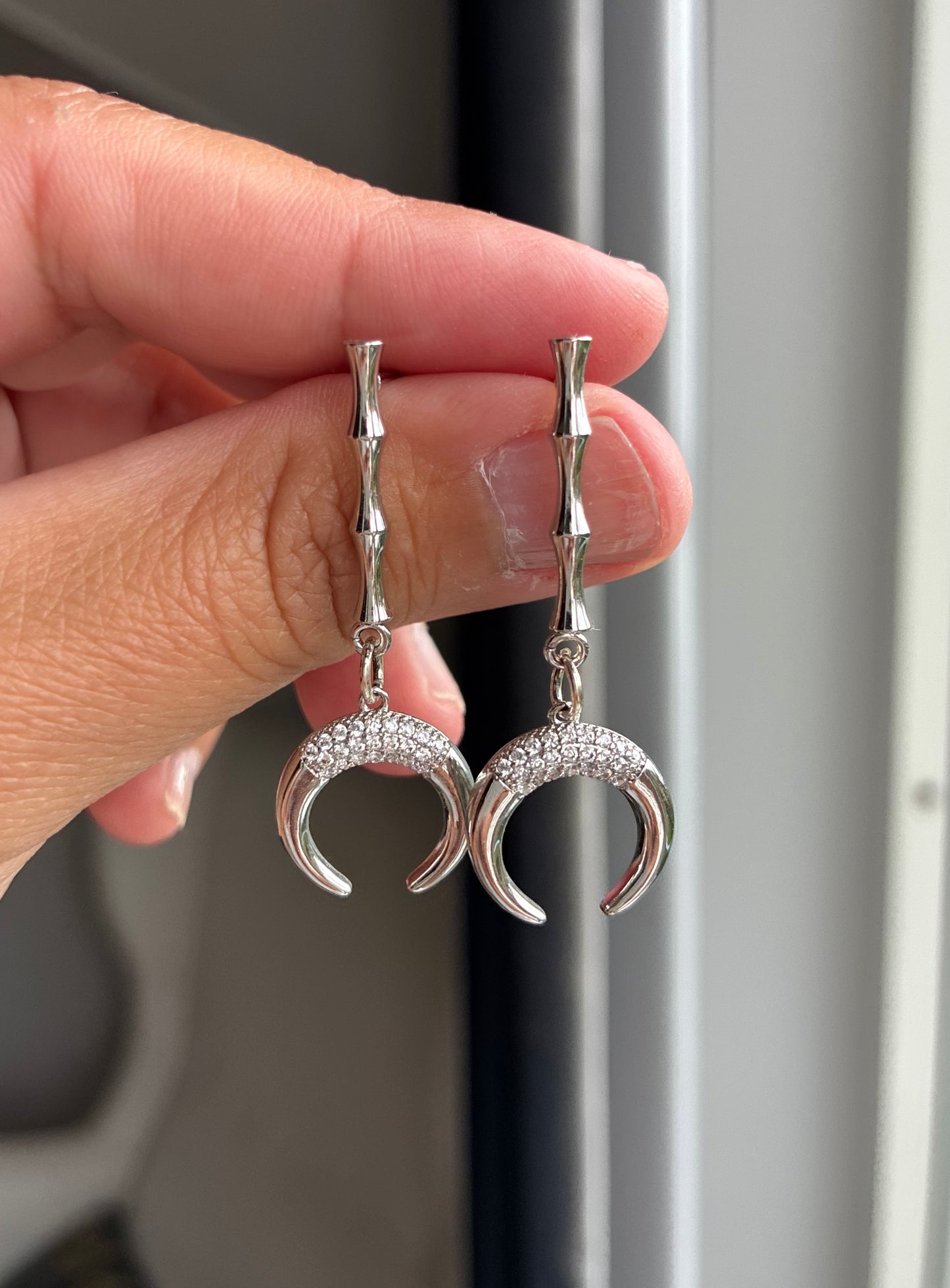 Silver bliss earrings