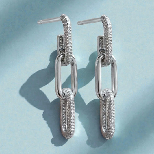 Tiffany silver earrings