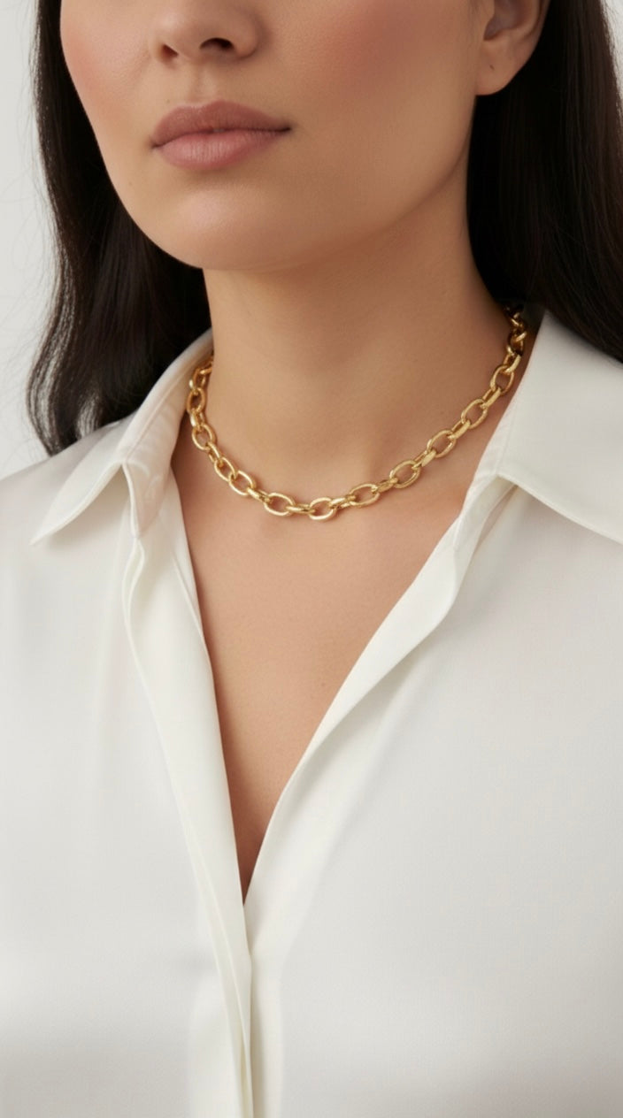 Perfect lock necklace