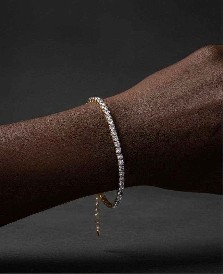 Perfect tennis bracelet