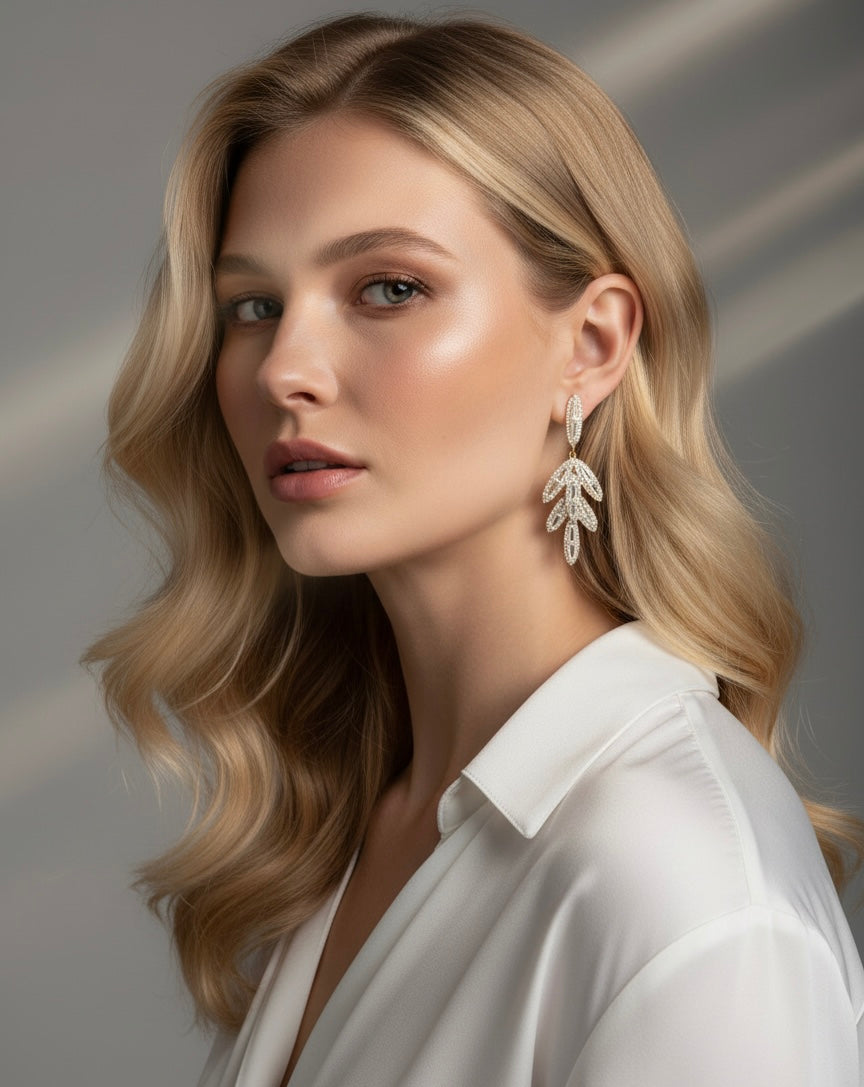 Anaïs gold earrings