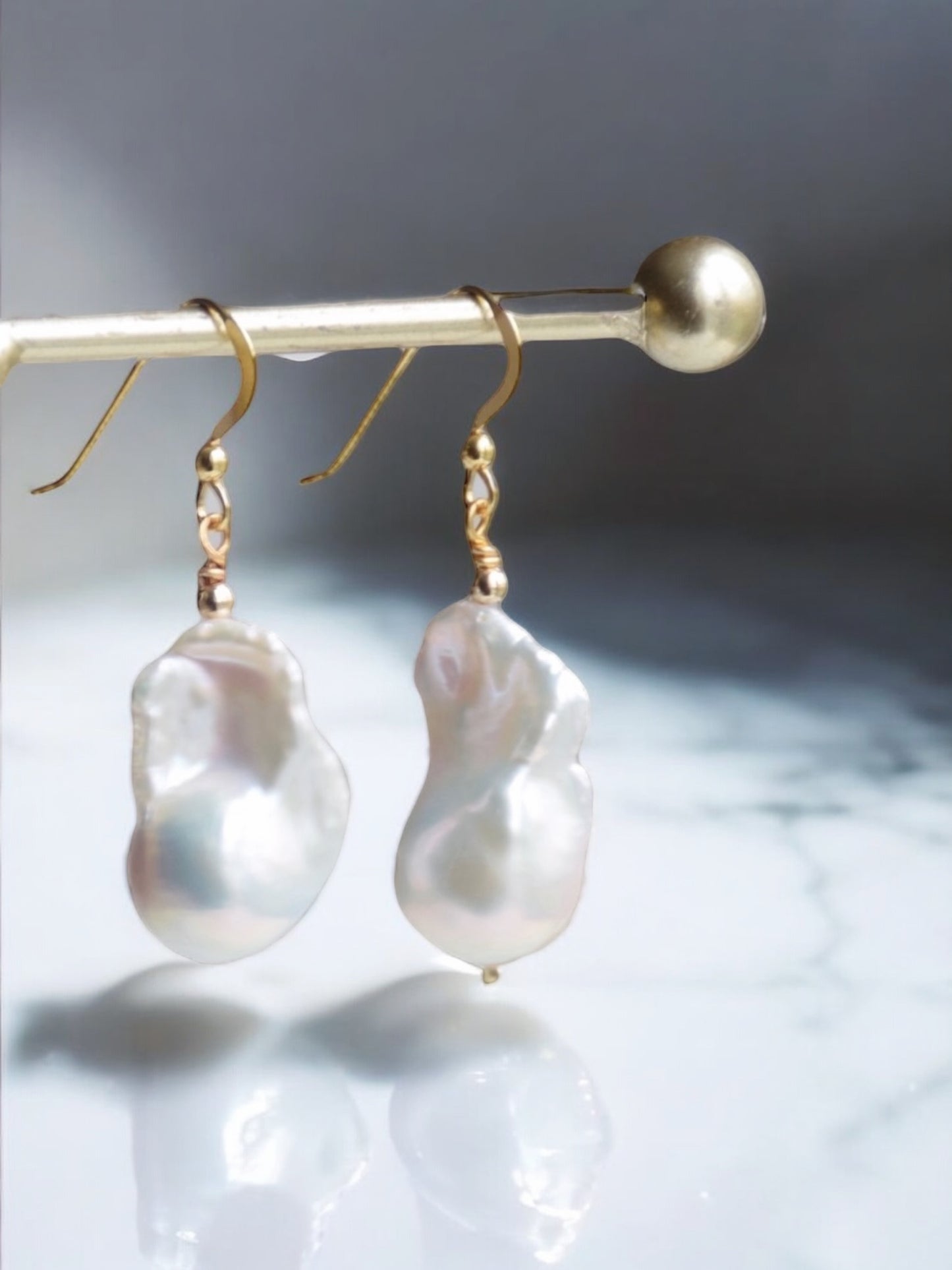 Classic baroque earrings