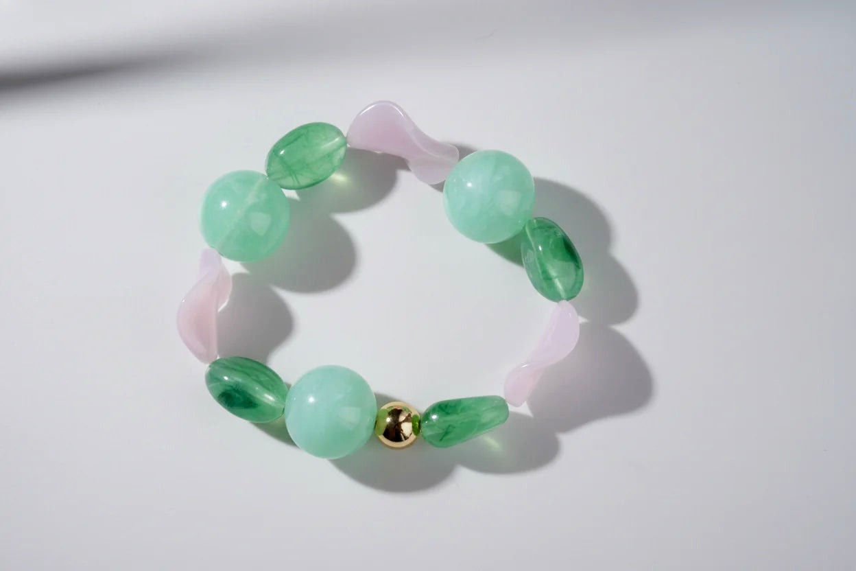 Fleur green bracelet