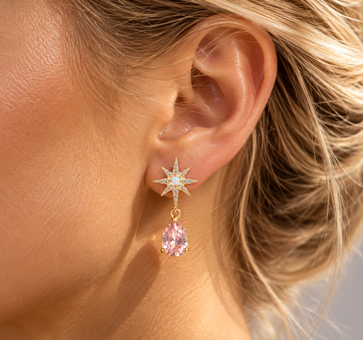 Twinkle pink star