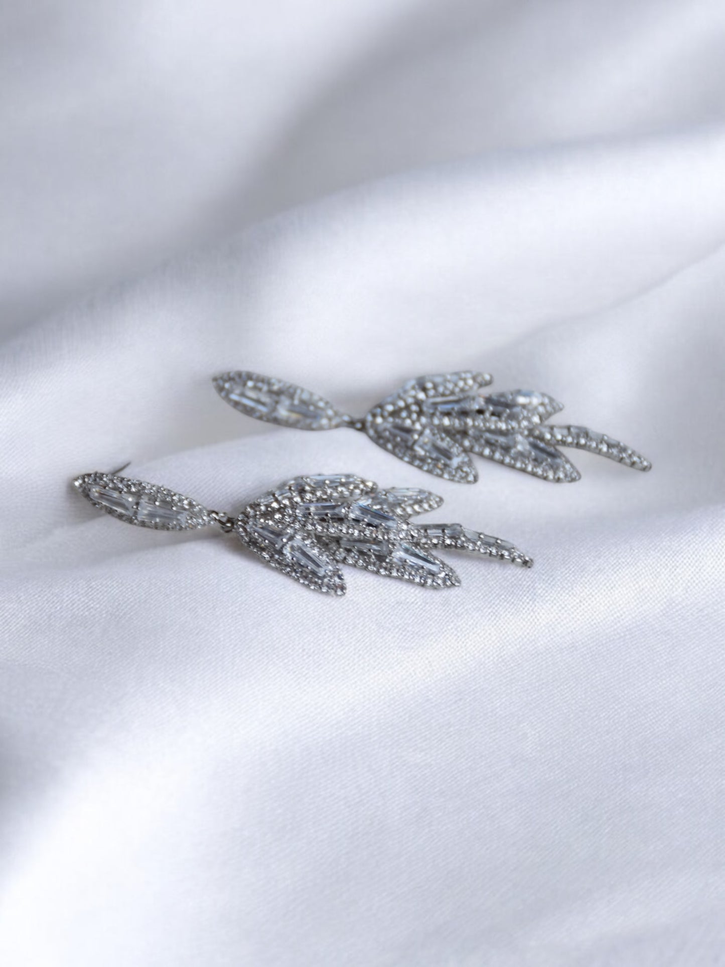 Anaïs silver earrings