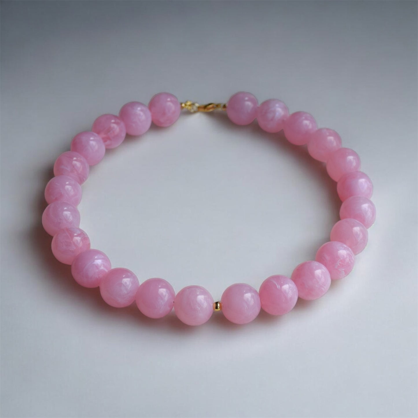 Joy pink necklace