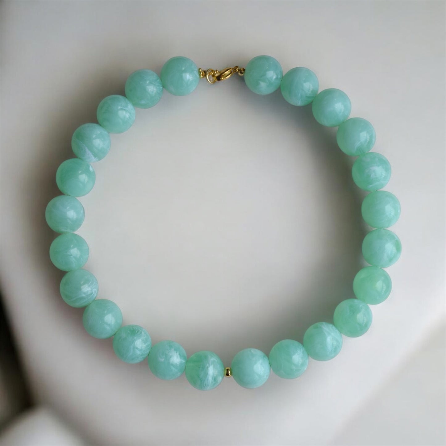 Joy green necklace