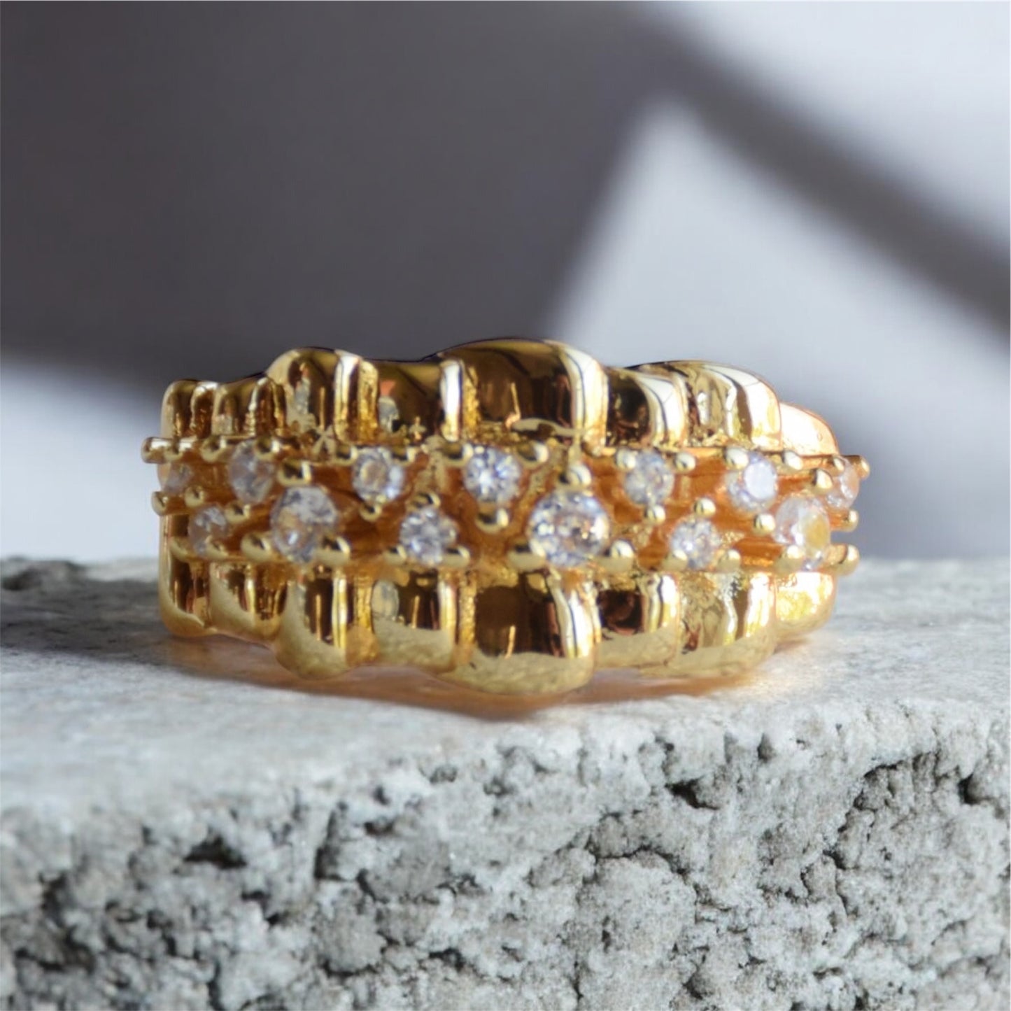 French gold ring
