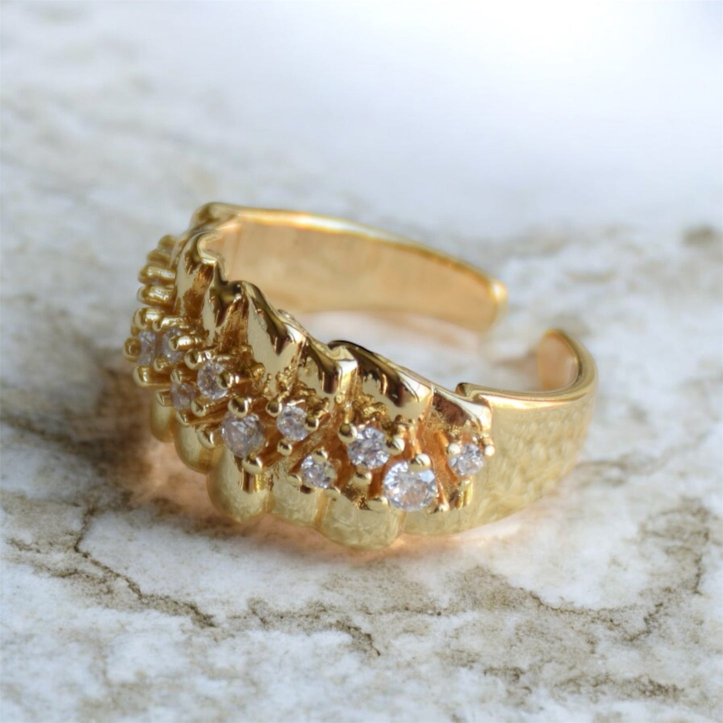 French gold ring
