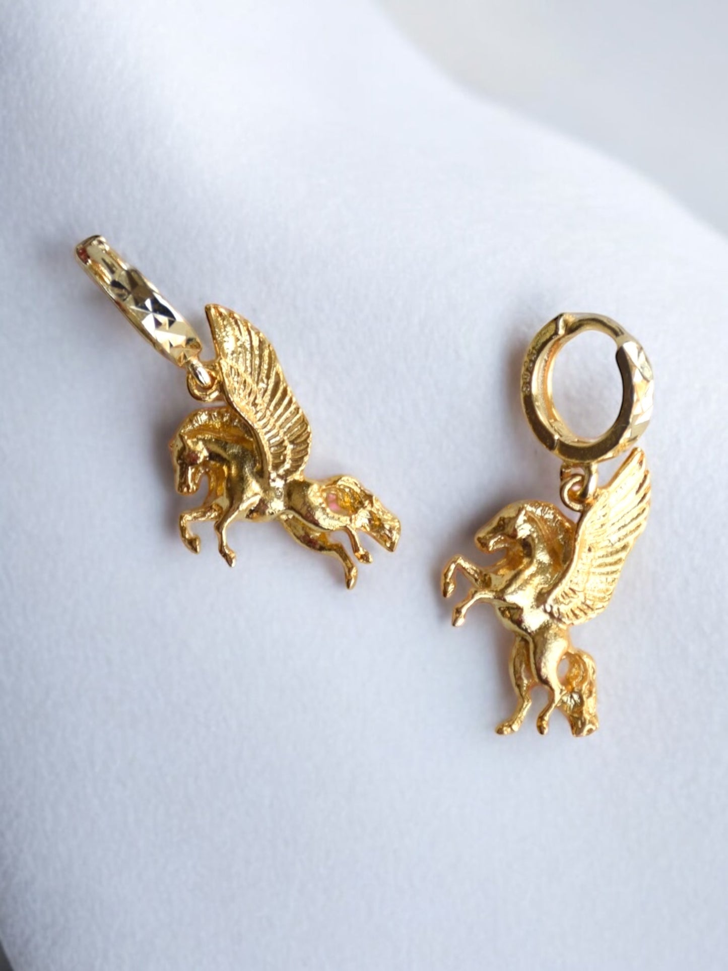 Mira pegasus earrings