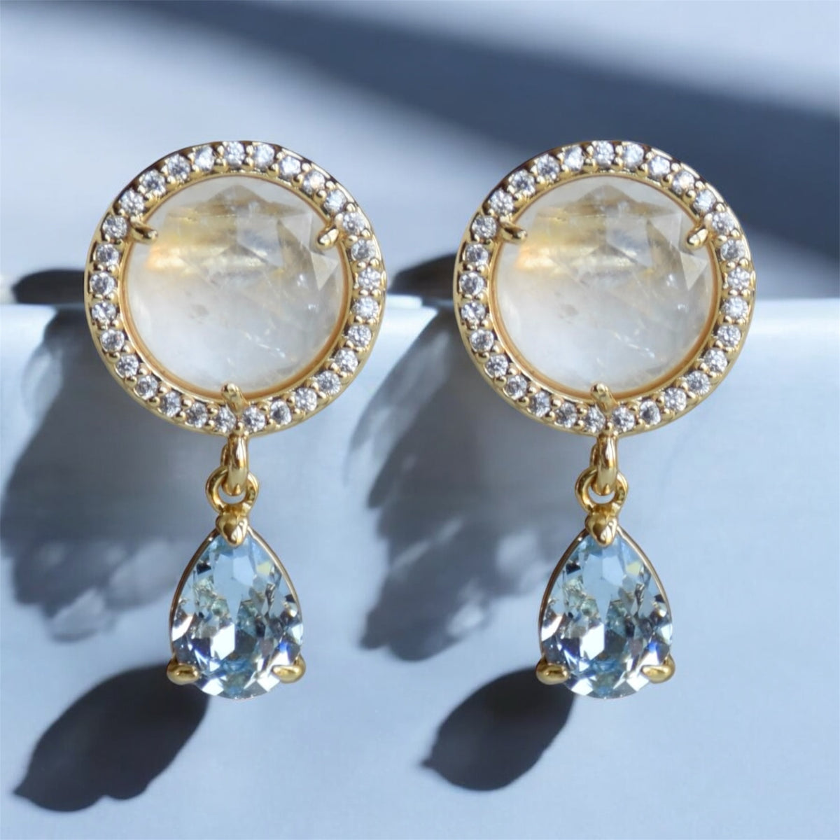 Emelie blue earrings