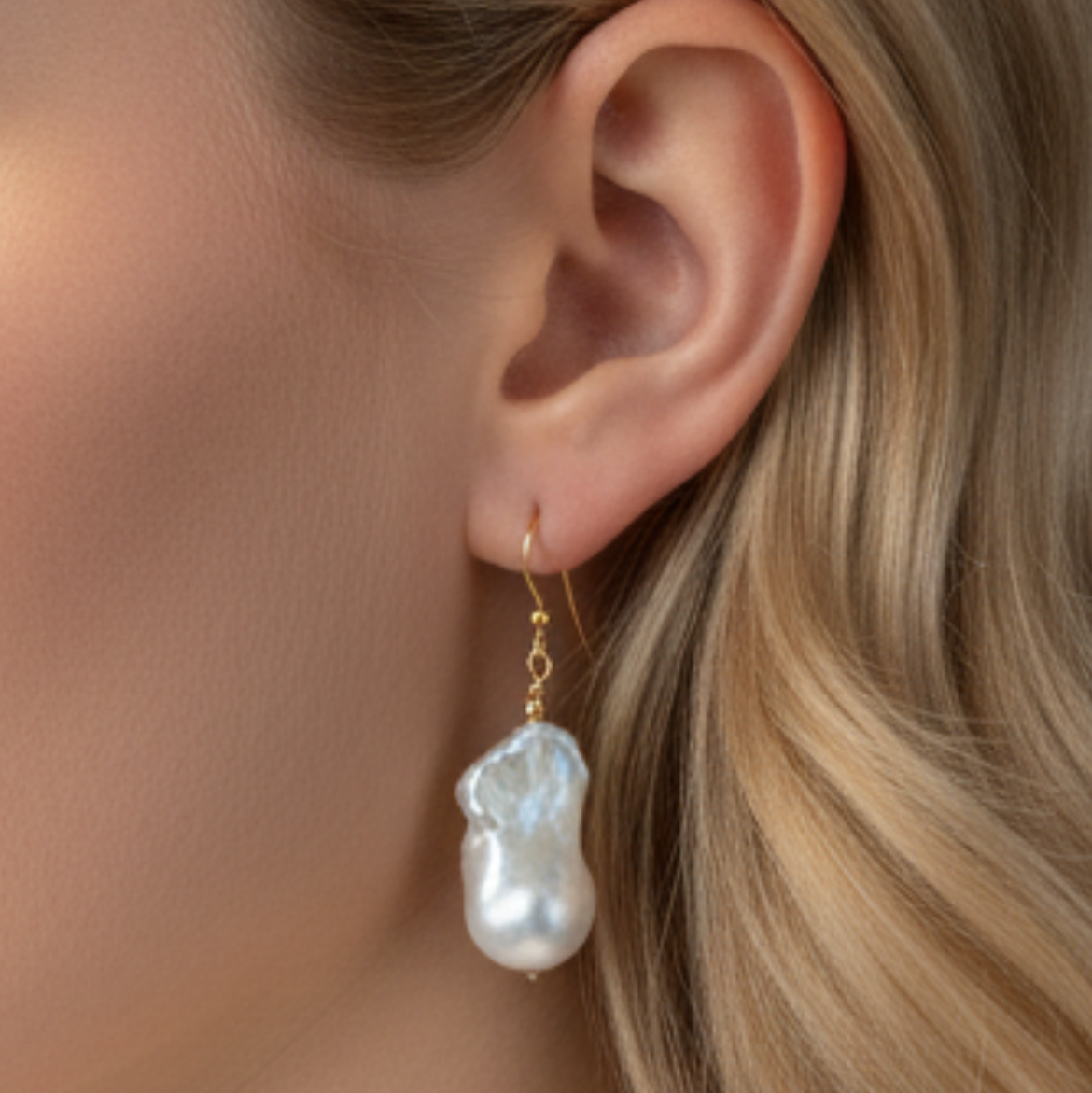 Classic baroque earrings
