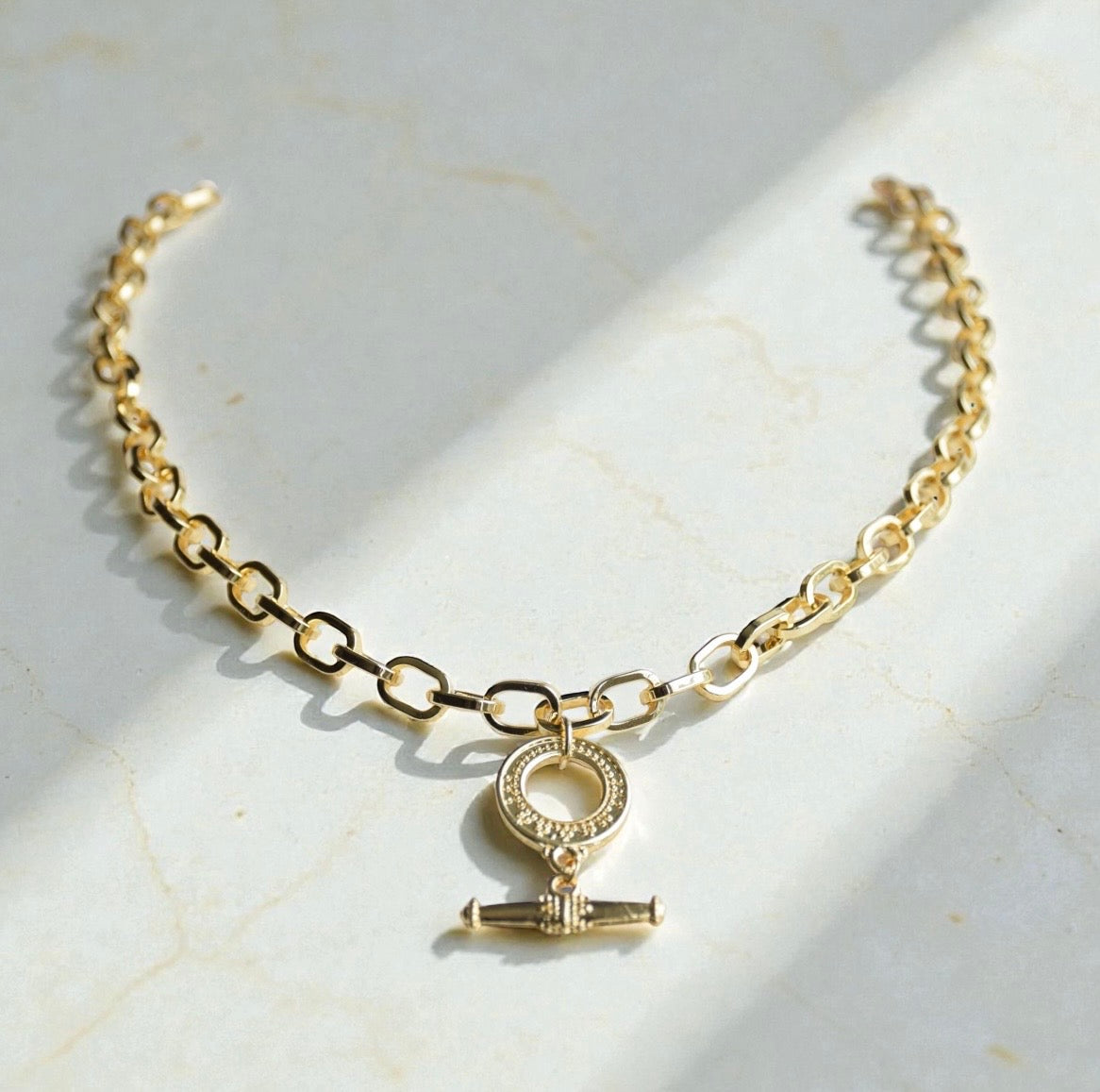 T-bar necklace