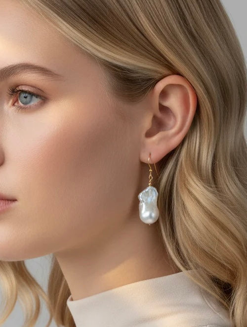 Classic baroque earrings