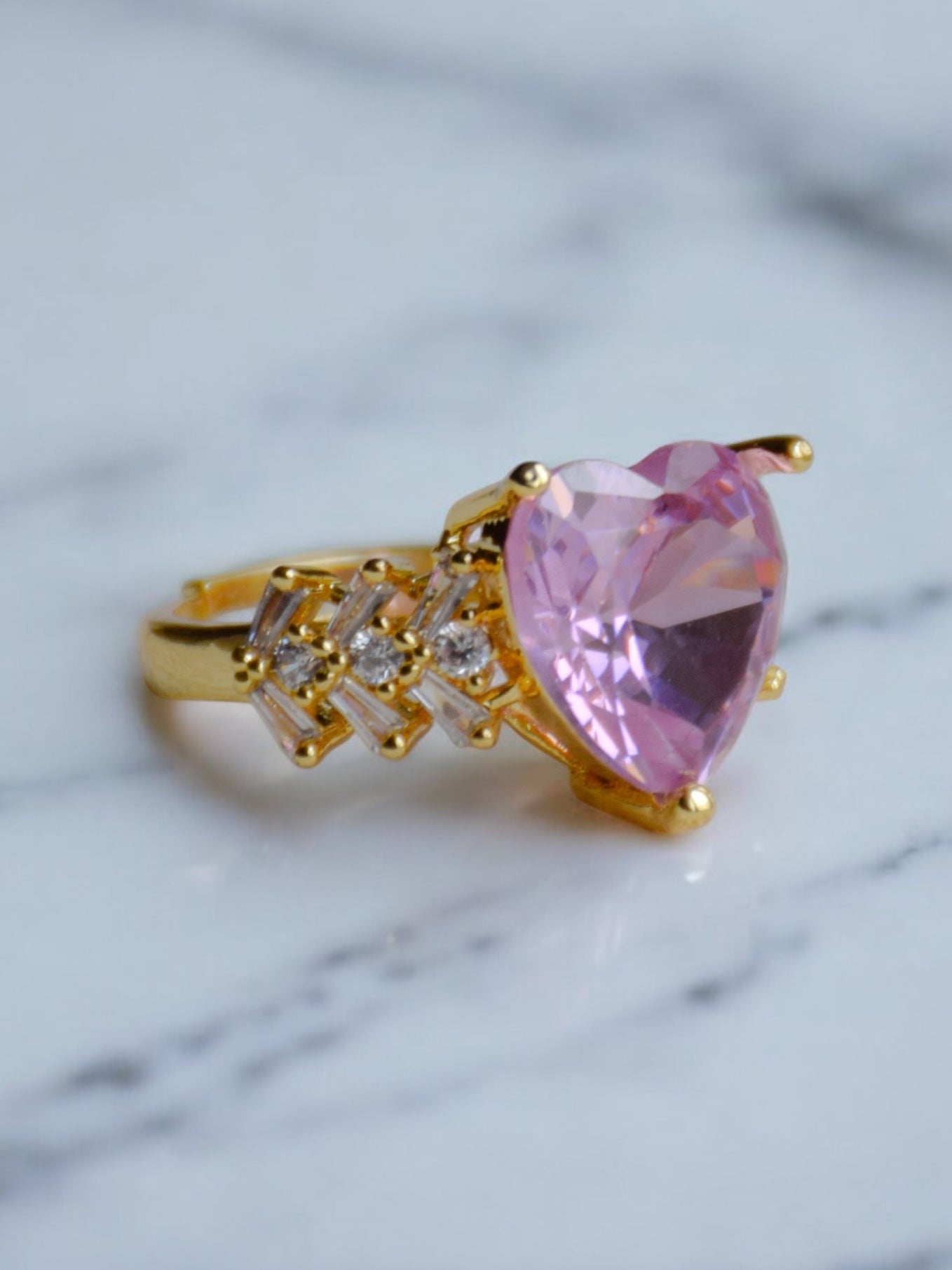 Pink love ring