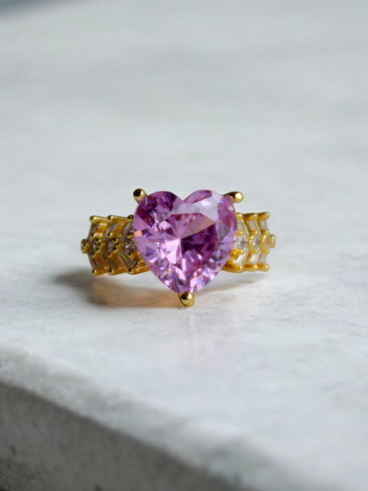 Pink love ring