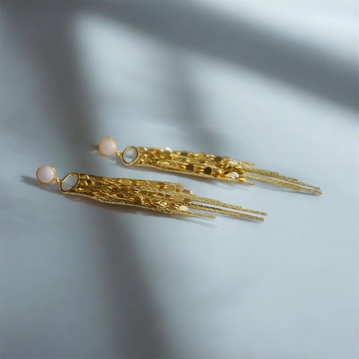Riviera gold earrings