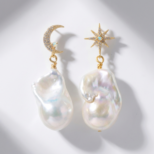 Celestial baroque drops