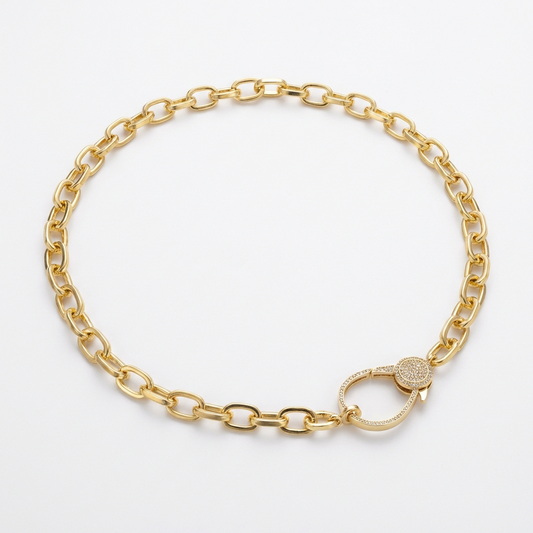 Perfect lock necklace