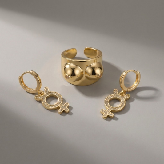 Boobs + Astra rebel gold