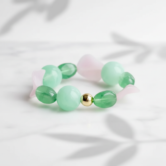 Fleur green bracelet