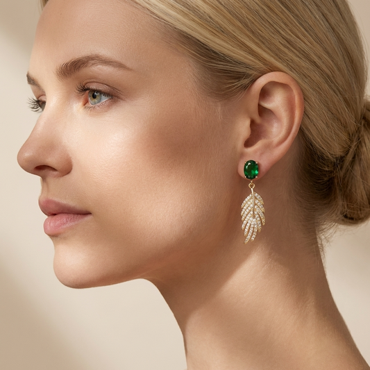 Forest glow feathers