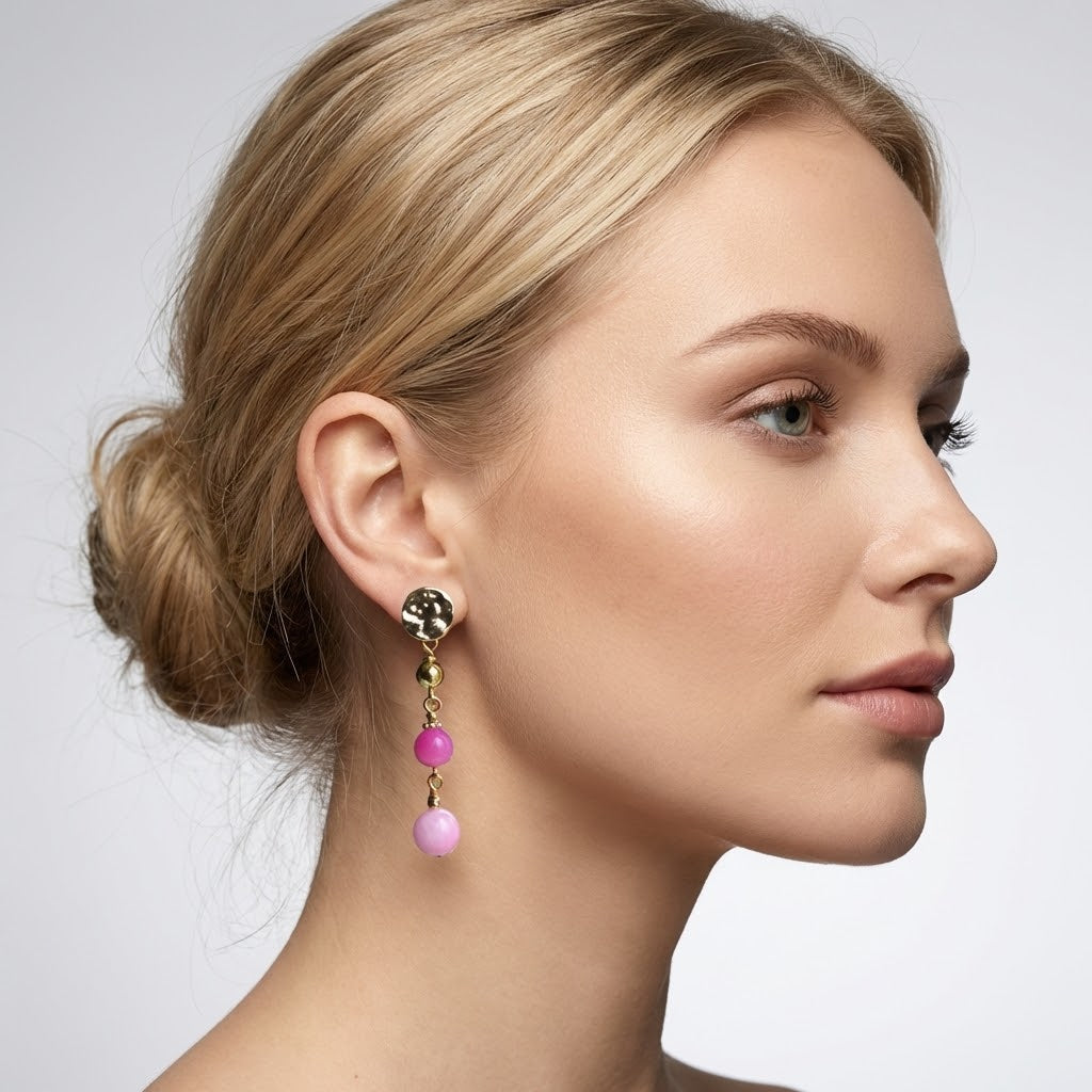 Sorbet drop earrings
