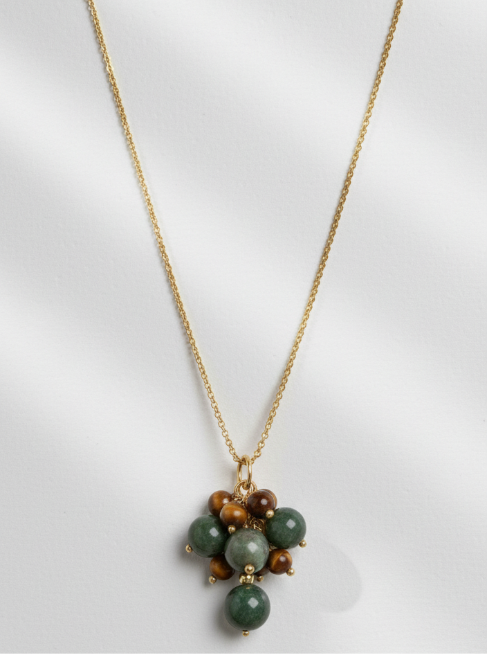 Molton grapes necklace