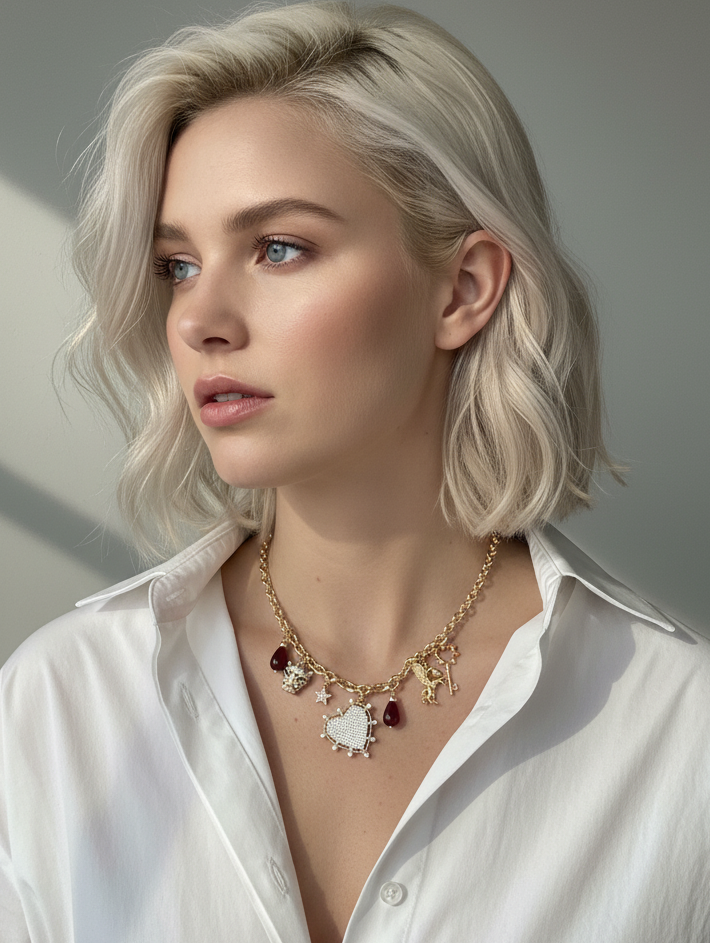 Perfect charm necklace